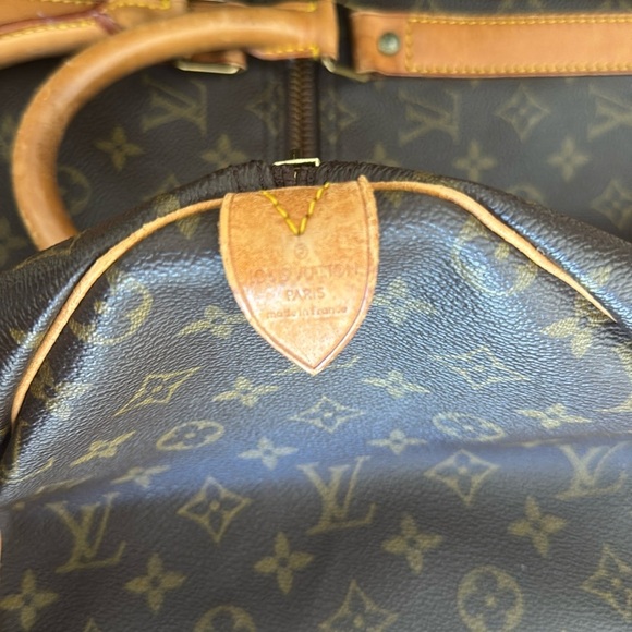 LOUIS VUITTON KEEPALL 50 TRAVEL DUFFEL MONOGRAM CANVAS Authentic - Picture 8 of 11